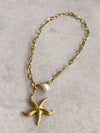 AME Luxe 008: Gold Starfish Necklace