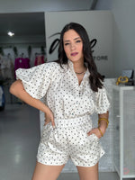 Cream Dots Short