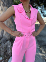 Vest Pink Set