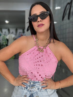 Pink Halter Top