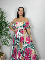 Tropical Maxi Dress