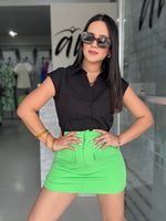 Apple Green Skort