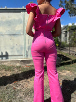 Pink Ruffles Jumpsuit