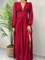 Burgundy Maxi Dress