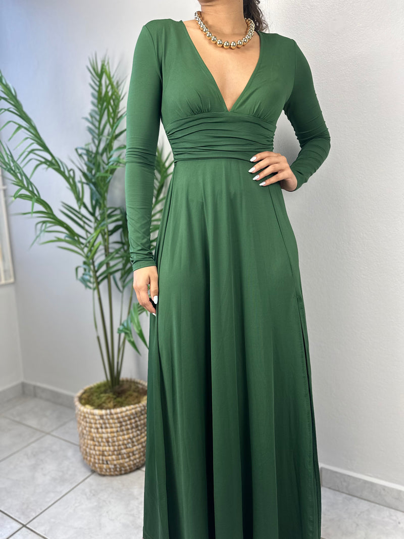 Olive Maxi Dress