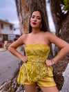 AME 265: Mustard Sequins Bustier