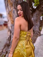 AME 265: Mustard Sequins Bustier