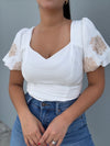 White Bubble Top