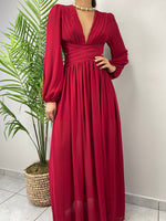 Burgundy Maxi Dress