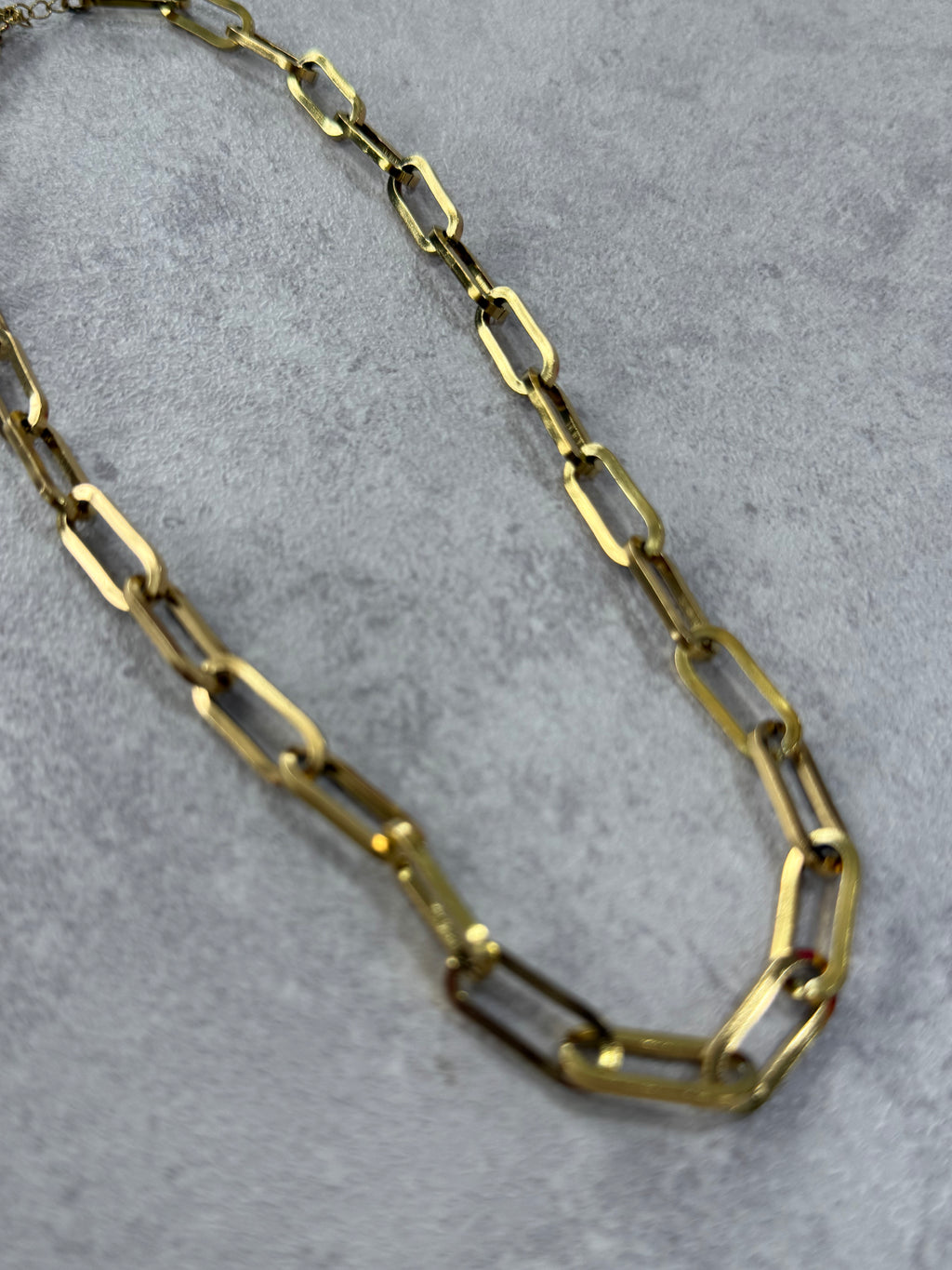 AME Luxe 001: Gold Link Necklace