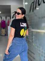 Lemon Black T-Shirt