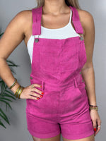 Magenta Short Overall