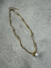 AME Luxe 004: Pearl Gold Necklace