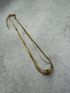 AME Luxe 006: Hoops Gold Necklaces