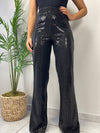 Sequins Black Pant