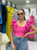 Fuchsia Statement Top