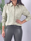 Sage Buttons Blouse