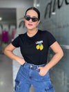 Lemon Black T-Shirt