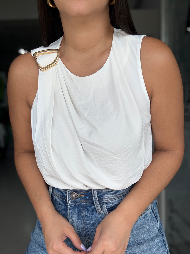 Off White Top