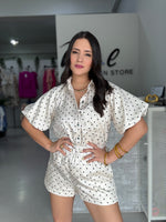 Cream Dots Short