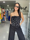 Black Dots Jumpsuit