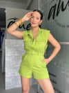 Olive Short Set