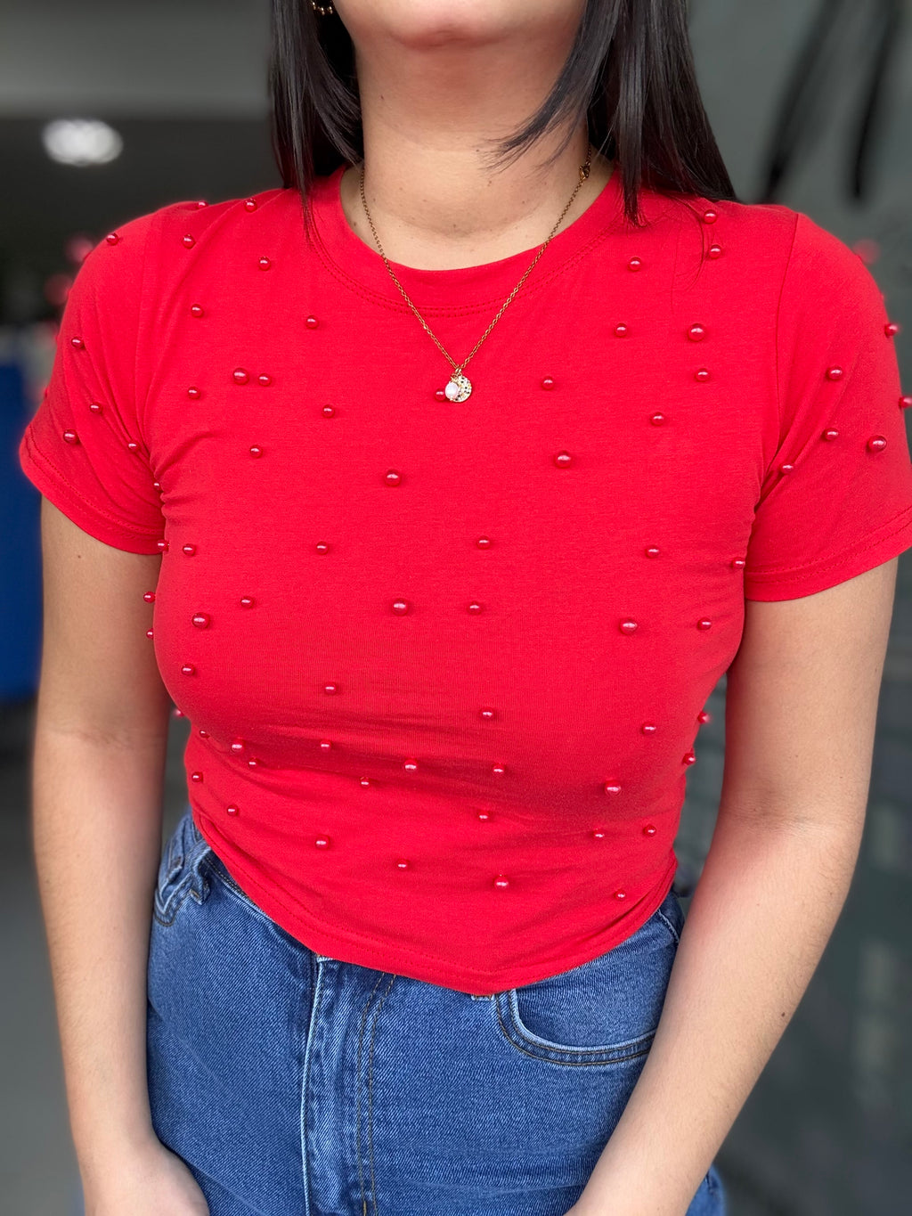 Red Pearls T-Shirt