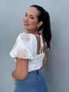 White Bubble Top