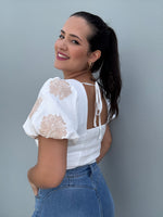White Bubble Top