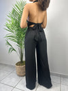 Black Sequins Jumpsuit