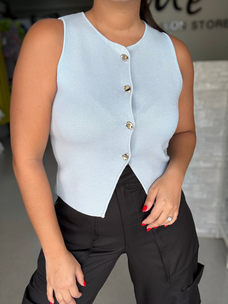 Sky Blue Vest