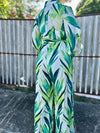 Green Tropical Jumpsuit