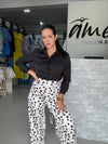 Polka Dots Satin Pant