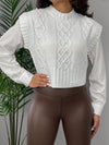 Cognac Leather Legging