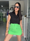 Apple Green Skort