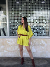 Chartreuse Romper