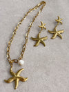 AME Luxe 008: Gold Starfish Necklace