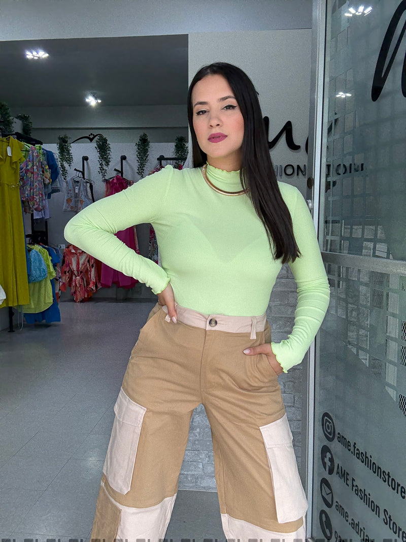 Lime Long Sleeve Shirt