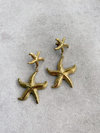 AME Luxe 009: Gold Starfish Earrings