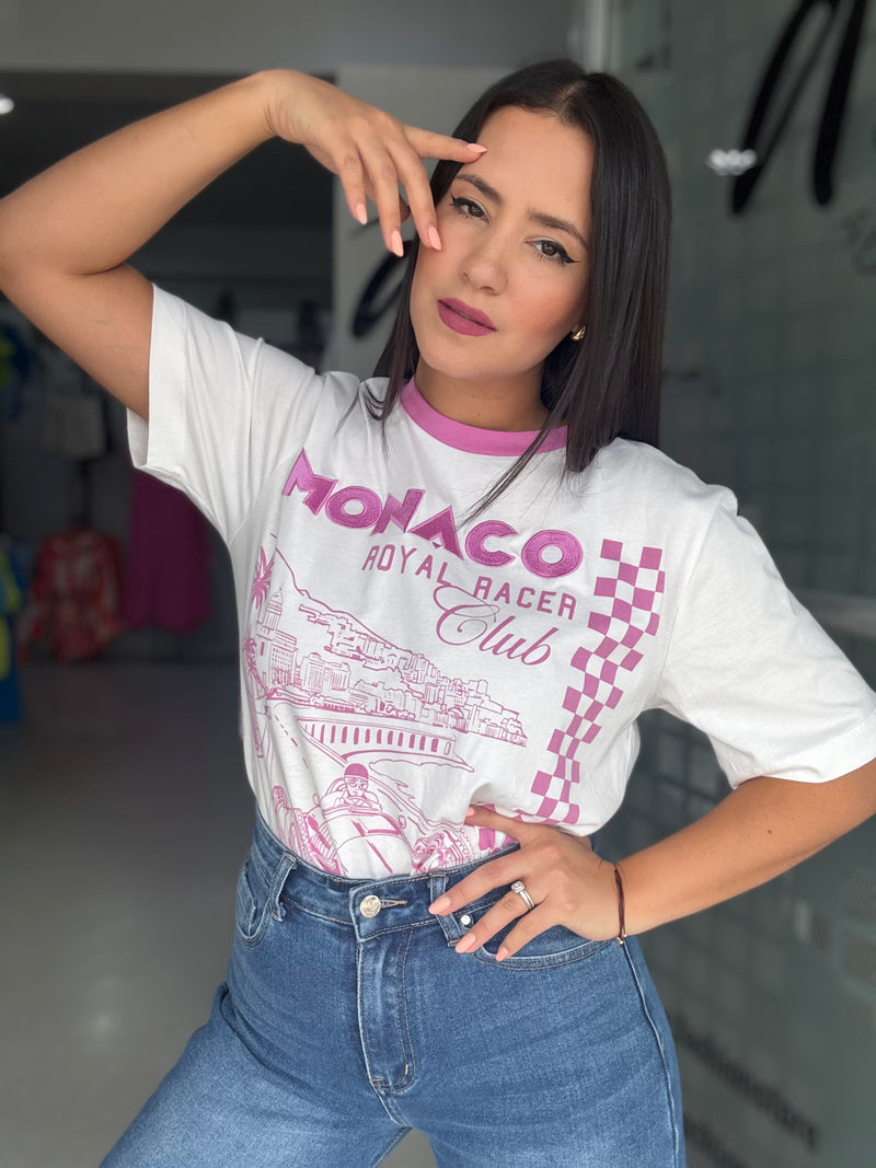 Monaco Pink T-shirt