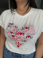 White Love T-Shirt