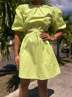 Lime Short Dress