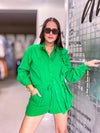 Green Long Sleeve Set