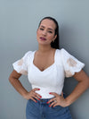 White Bubble Top