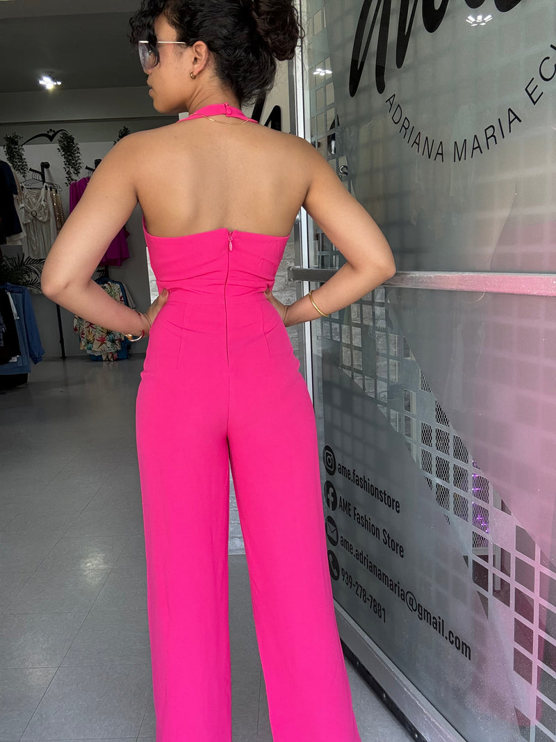 Fuchsia Jumpsuit