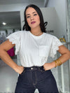 Beige Lace Tshirt