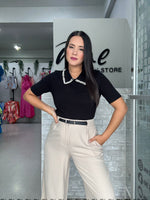 Belted Taupe Pant