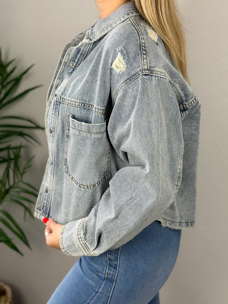 Acid Denim Jacket