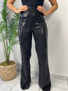 Sequins Black Pant