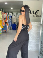 Black Dots Jumpsuit